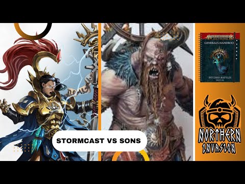 Stormcast Eternals Vs Sons of Behemat (2000pts): Age of Sigmar Battle Report