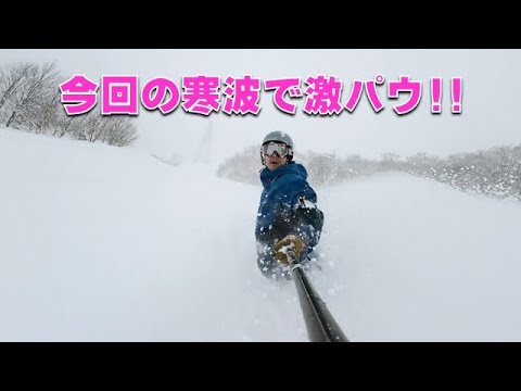 寒波が来たからジムニーでスノーボードに行く