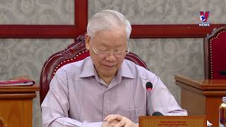 Party chief chairs meeting of Politburo, Secretariat