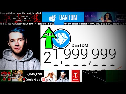 DanTDM Hitting 22 Million Subscribers