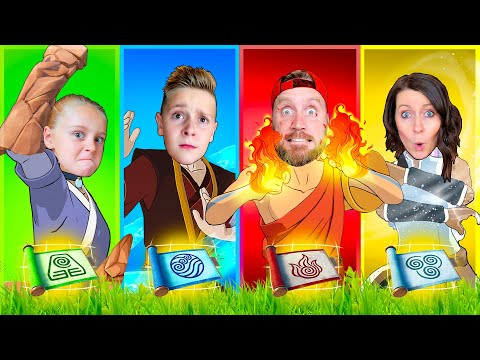 Master ALL Avatar: Elements to WIN (Fortnite Family Challenge)