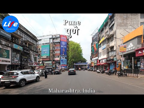 Driving Pune - M G Road - 4K HDR