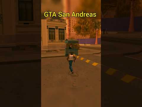 CJ NE POLICE WALK KO DHOYA DHOVNE SE IN GTA SAN ANDREAS #gtasanandreas #shorts