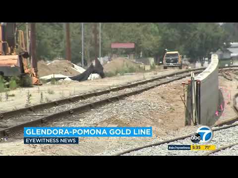 ABC 7 Coverage of Foothill Gold Line Reaching 50% Completion Milestone