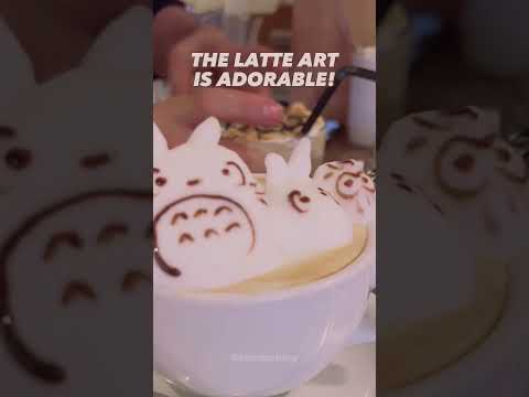 3D Latte Art Cafe in Tokyo | Things you MUST DO in JAPAN 🇯🇵 #shorts #japan #tokyo