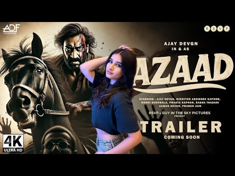 Azaad - Official Trailer | Ajay Devgn | Aaman Devgan | Rasha Thadani | Abhishek K #azaad