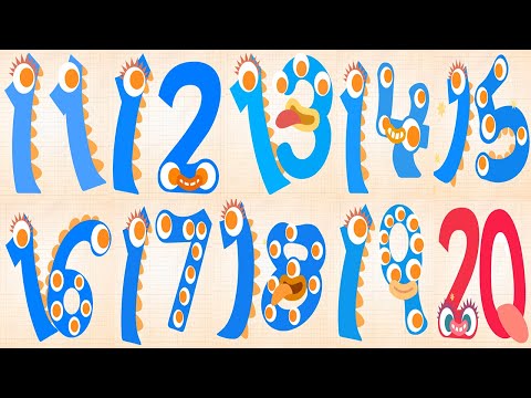 Meet The Numbers Friends - Play And Learn Numbers 11 - 20 - Fun Educational Games For Children