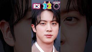 Jin BTS Before and Now #Jin #jin #bts #singer #northkorea #stiif_gm