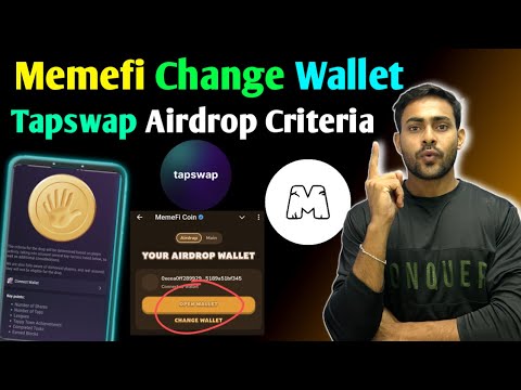 Memefi Wallet Change FINAL Update✔️Tapswap Airdrop Criteria || Tapswap Wallet | Memefi AirDrop