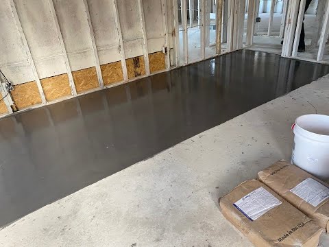 Easy Apartment Floor Renovation in Cleveland: SpexCrete 70 Lightweight Self Leveler