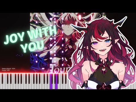 「Joy With You」IRyS (Journey) - Original Song - Hololive Piano Cover【ホロライブ/アイリス】ピアノ