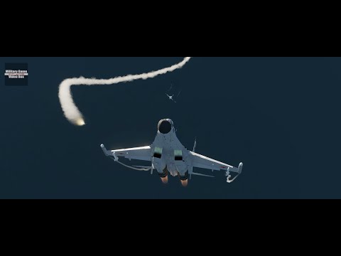 F-16A fighting Falcon dog fight KILL Russian Su-30 Super Flanker 【DCS:WORLD 4K/60FPS  video】