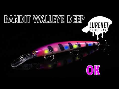 The New Custom Color OK (Bandit Walleye Deep)