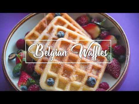 Waffle recipe, YOU MUST TRY WAFFLES WITH FRUITS AND HONEY