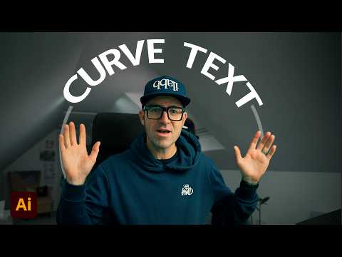 Curve Text in Minutes: The Illustrator Tip You NEED TO KNOW