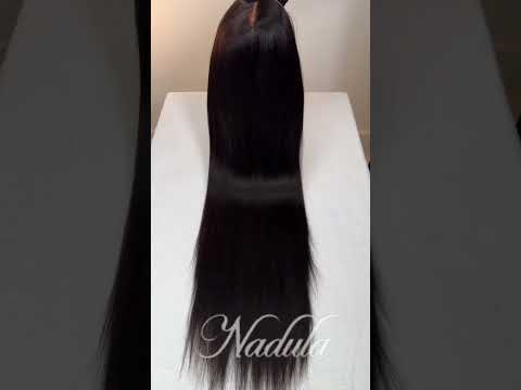 How do you straighten your hair without a flat iron? #nadulahair #howto #hairstraightening #fyp