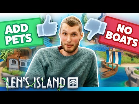 Your VOTES Decide What We Add to Len's Island! | Dev Diary