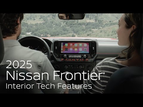 2025 Nissan Frontier® Pickup Truck | Interior Tech Features