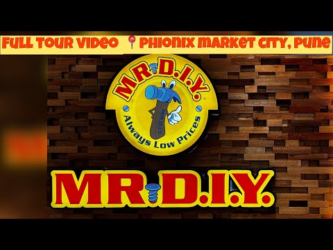 "Exploring Every Nook: Mr. DIY Store Tour at Phoenix Market City Mall, Pune!" #mrdiy #fulltour #diy