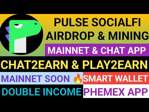 Pulse Airdrop Full Details | Pulse Teligram Bot Airdrop | Phemex App Update