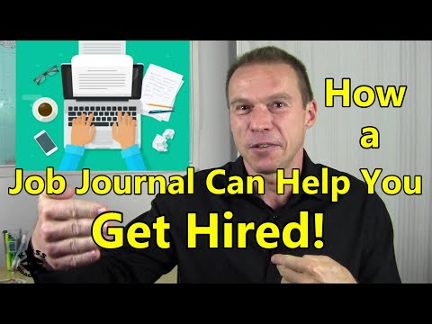 How a Job Journal Can Help You Get Hired