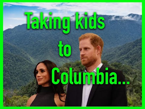 HARRY & WIFE CONSIDERING TAKING THEIR 'KIDS' ON THEIR COLUMBIA TOUR - What could possibly go wrong?