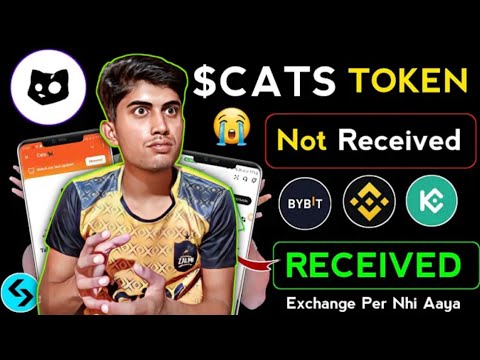 $CATS Token Not Received😭Bybit || Kucoin Cats token received Only Bitget || $Cats withdrawal