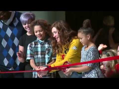 Clara Hughes PS Grand Opening