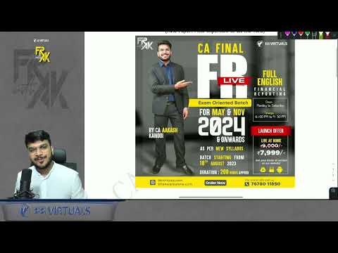 Most Awaited - FR Exam Oriented Full English Batch | New Syllabus | CA Aakash Kandoi