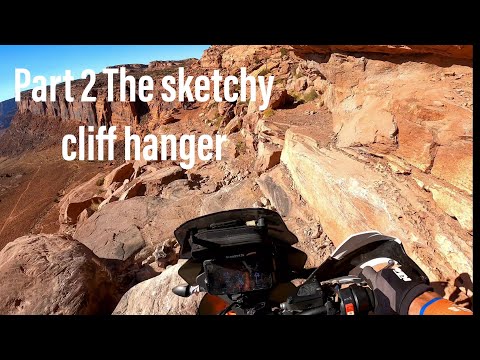 The second part of the Cliff Hanger trail Chris Birch - KTM 890 Adventure R