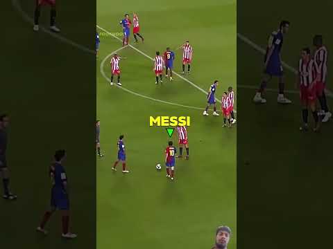 When Messi Uses His 🧠 #football #messi #neymar #futbol #soccer