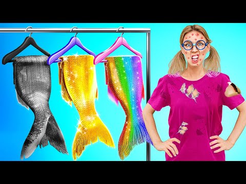 HOW TO BECOME MERMAID 🥰 My Incredible Mermaid Transformation by Rocketmons!