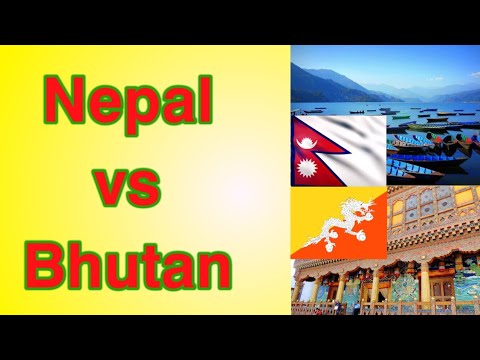 Bhutan vs Nepal Comparison 2021 Nepal vs Bhutan। #shorts