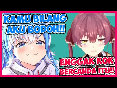 Cara Marine menenangkan Kobo yg nanges!!