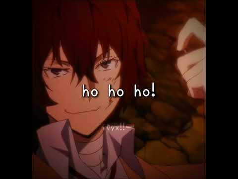 HO HO HO MERRY CHRISTMAS FROM THE POLE🔥🔥🔥 (yeah in october) #bungoustraydogs #bsd #dazai