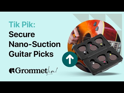 Never Lose a Guitar Pick Again with Tik Pik | Grommet Live