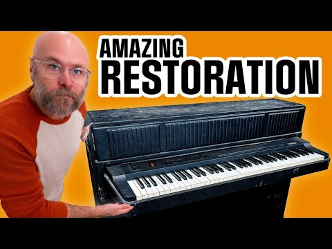 Cheap to Priceless! Plastic to Wood Piano Restoration