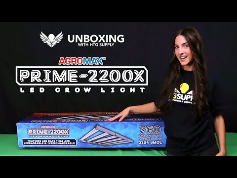 HTG Unboxing: AgroMax Prime- 2200x LED Grow Light