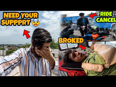 CRASH K BAAD KYA HUA 😰| LADAKH RIDE CANCEL 💔| CRASHED ON HIGHWAY 😢