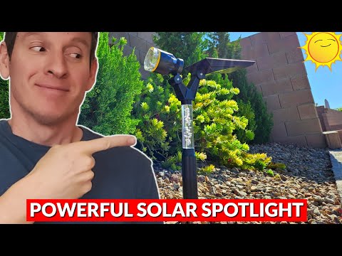 TOP OUTDOOR SOLAR SPOTLIGHTS IN 2024 | XMCOSY Solar Spotlights