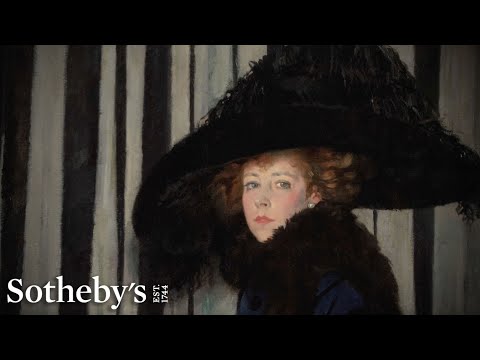 Who is Mrs. Evelyn St George? Sir William Orpen's Swagger Portrait of Edwardian Elegance | Sotheby's