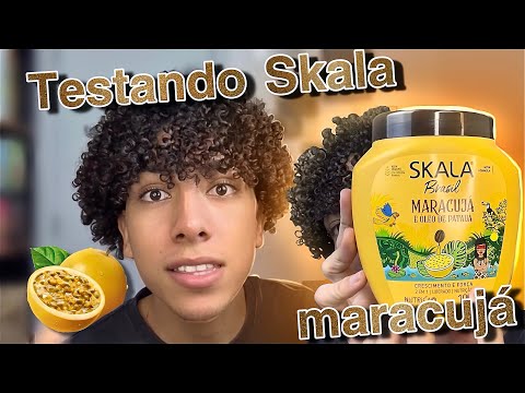 FINALIZANDO E TRATANDO OS CACHOS COM SKALA MARACUJÁ