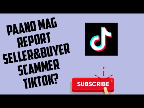 How to report seller&buyer scammer tiktok?#tiktokscammer #scammer #howtoreport