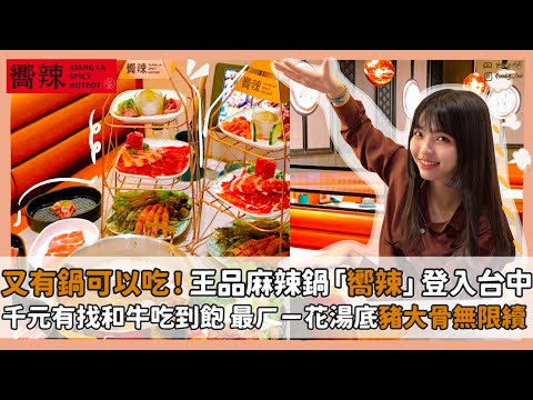 🎬又有鍋可以吃！王品麻辣鍋「嚮辣」登入台中 最ㄏㄧ花湯底豬大骨無限續｜Foody吃貨