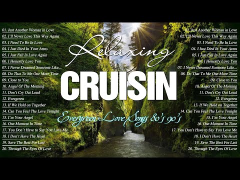 Most Old Beautiful Evergreen Love Songs All Time Favorite 🌳 80's 90's CRUISIN LOVE SONGS SELECTION