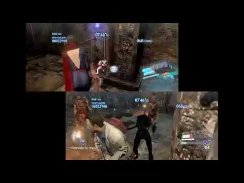 Resident Evil 6  Mercenarios Sin Piedad, escenario Catacumbas, Nick y Carla