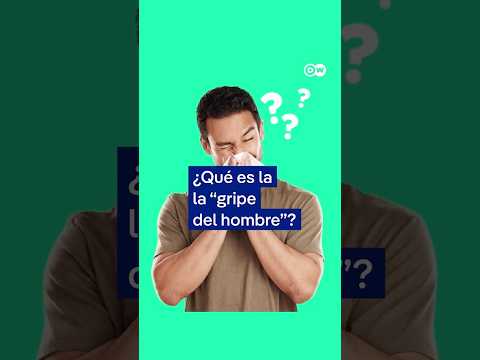 ¿Qué es la "gripe del hombre" y por qué se le llama así? #shorts