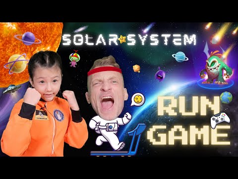 Outer Space Run Version | Running Brain Break Workout for Kids | Ailani's Little World