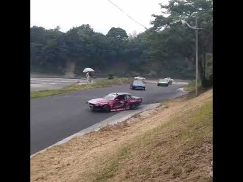 Jump Drift and big Backie at Hadashi tengoku By Naoki Nakamura