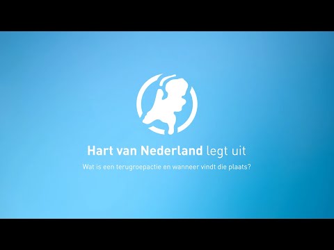 Wanneer is er sprake van een terugroepactie? | Hart van Nederland legt uit